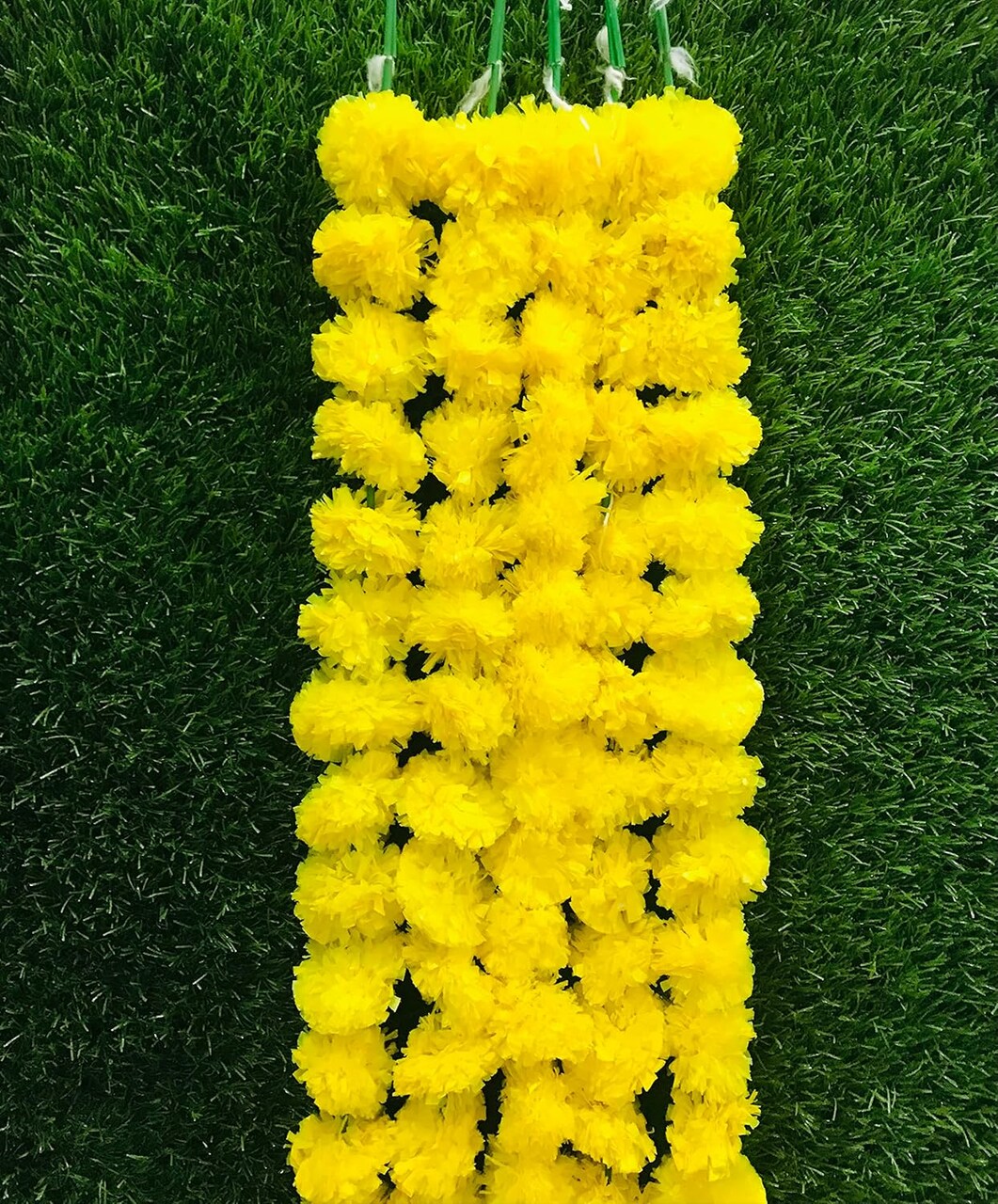 5 feet Artificial Marigold Garland(Yellow)7.48 x 6.5 x 3.15 inches
